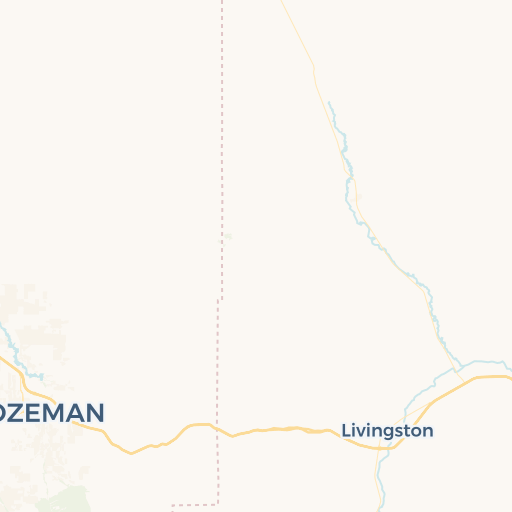 map of Bozeman