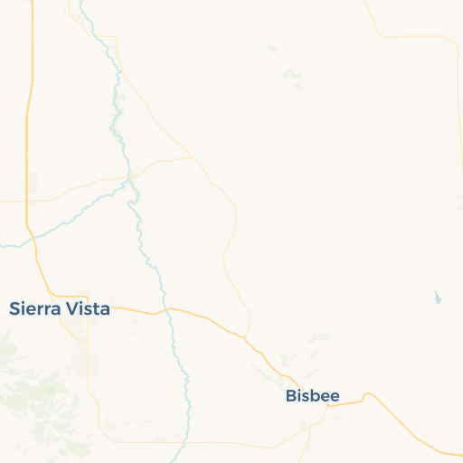 map of Bisbee